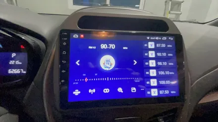 스파크 카나로 안드로이드 올인원 네비매립 / 후방감지기/후방카메라 설치