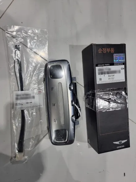 더뉴 팰리세이드 안드로이드 천정모니터 및 3열 실내등 설치