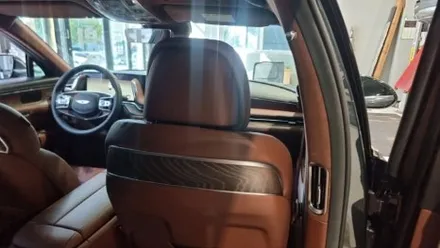 제네시스 G90 뒷좌석 안드로이드 리어모니터 설치