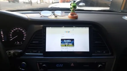 구형 LF 소나타 안드로이드 올인원 네비게이션 매립 설치