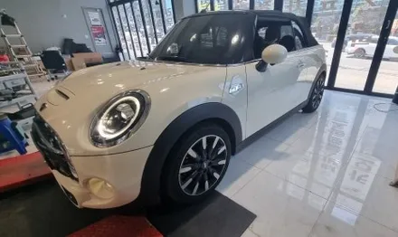 BMW미니 어라운드뷰 룸미러모니터 연결