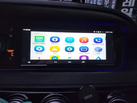 벤츠 S클래스 안드로이드 올인원 M2C-200A 카블릿 설치