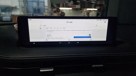 제네시스 GV70 EV M2C-200A 셋탑형 안드로이드 올인원 설치