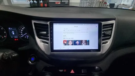 구형 제네시스 안드로이드 올인원 네비 설치