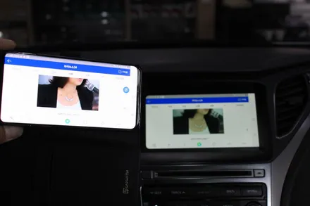 그랜져HG 안드로이드 네비매립 순정네비차량