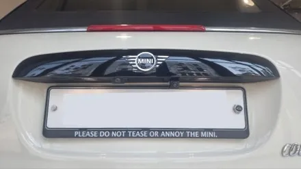 BMW미니 어라운드뷰 룸미러모니터 연결