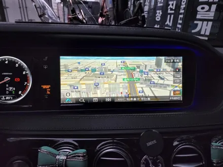 벤츠 S클래스 안드로이드 올인원 M2C-200A 카블릿 설치