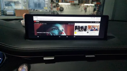 제네시스 GV70 EV M2C-200A 셋탑형 안드로이드 올인원 설치