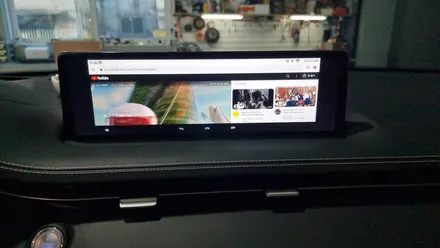제네시스 GV70 EV M2C-200A 셋탑형 안드로이드 올인원 설치