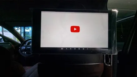 제네시스 G90 뒷좌석 안드로이드 리어모니터 설치