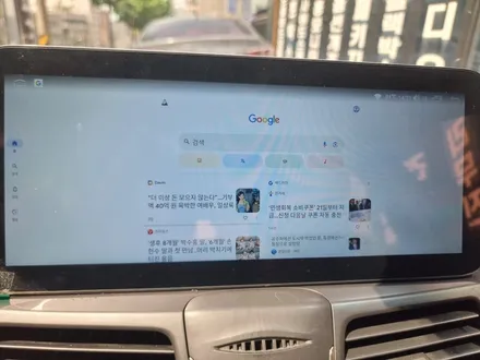 뉴 SM5 안드로이드 올인원 네비게이션 매립 설치