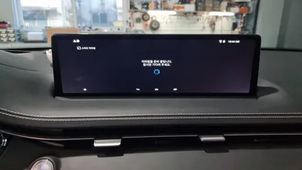제네시스 GV70 EV M2C-200A 셋탑형 안드로이드 올인원 설치