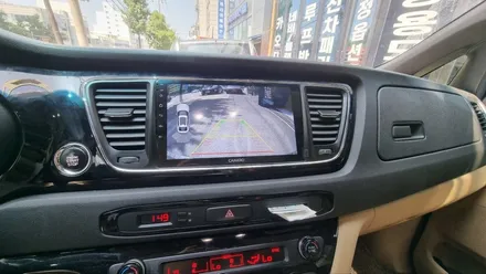 올뉴카니발 안드로이드 올인원 9인치 카나로Q 매립 설치