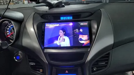 아반떼MD 안드로이드 올인원 네비매립