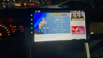 SM5 카나로 안드로이드 올인원 9인치 네비 매립