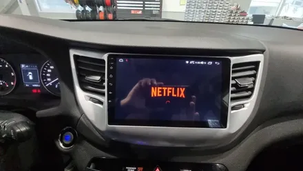 구형 제네시스 안드로이드 올인원 네비 설치