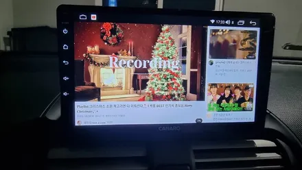 캐스퍼 안드로이드 올인원 네비게이션 설치