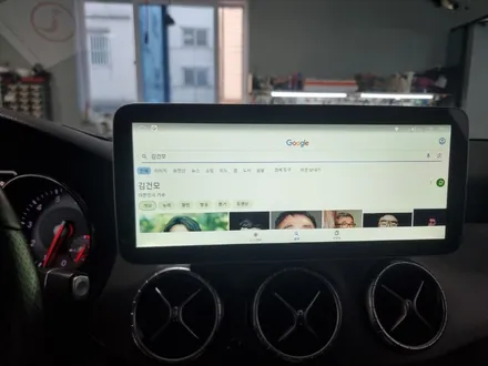 벤츠 E220 안드로이드 올인원 설치하기