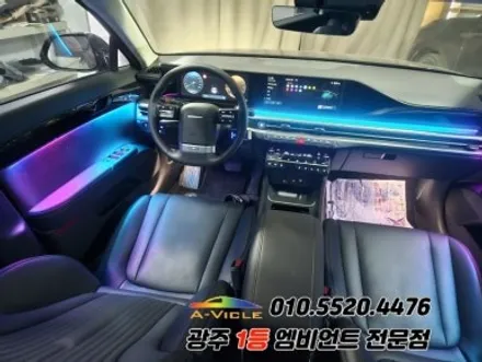 그랜저gn7 광주 엠비언트 도어반응 멀티컬러 에이비클!! / 광주 북구