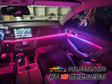 광주 엠비언트 제네시스dh 에이비클 se시공 도어반응 멀티컬러!