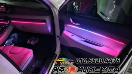 더뉴 팰리세이드 광주 엠비언트 후진off 도어반응 에이비클!! / 광주 북구