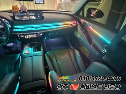 광주 엠비언트 g80 무빙 순정연동 멀티컬러 도어반응  에이비클!! / 광주,나주,순천