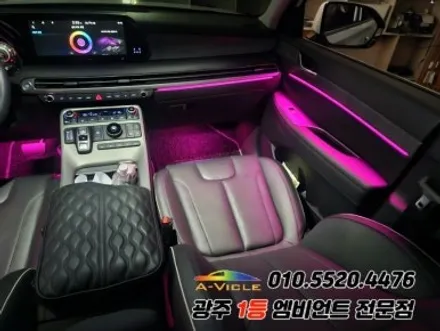 더뉴팰리세이드 광주 엠비언트 후진off 기능 에이비클 시공!! / 광주 북구