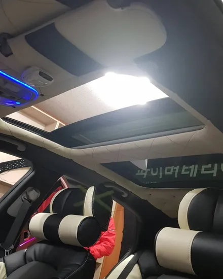 광주리무진시트 : k5 천장엠보싱 실내튜닝!! / 광주 북구
