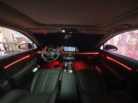광주엠비언트라이트 : 쏘나타 dn8 실내튜닝!! / 광주,나주,순천