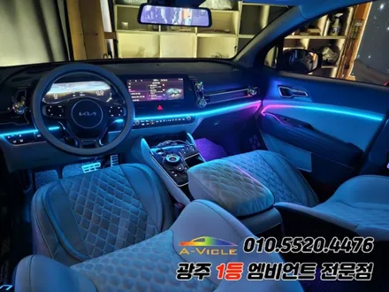 nq5 스포티지 광주 엠비언트 순정연동 스텔스  에이비클 시공!! / 기아 / 스포티지 5세대(nq5) / 광주 북구