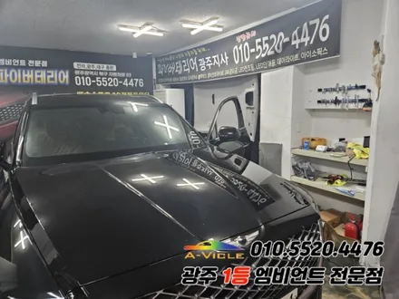 gv80 광주엠비언트 실내튜닝에 순정연동까지!! / 광주,나주,순천