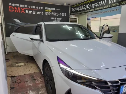 광주 파이버테리어 아반떼 cn7 천장은하수 스타라이트! / 광주,나주,순천