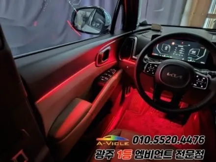 쏘렌토 페이스리프트 광주 엠비언트 실내튜닝 순정활성화 에이비클! / 광주,나주,순천