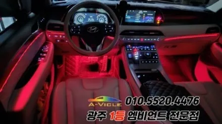 팰리세이드 광주 엠비언트 rgb 제품 후진off 에이비클 시공!! / 광주 북구