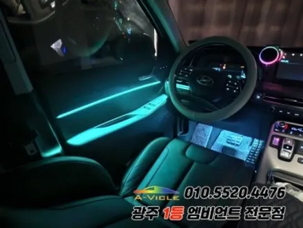 더뉴팰리세이드 광주 엠비언트 후진off rgb 순정연동 에이비클!! / 광주,나주,순천