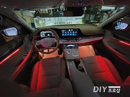 더뉴 그랜저 실내튜닝의 끝판왕!! 순정 엠비언트 라이트 무드등 대구 다이프로샵 대전 부산 울산 경남 경북 / 대구 남산동