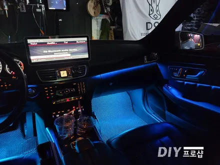 벤츠 W212 E클래스 순정 엠비언트 라이트 무드등 풋등 시공 대구 다이프로샵 울산 부산 대전 경남 경북 / 대구 남산동