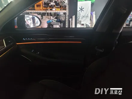 제네시스 G90 EQ900 비노출 엠비언트 라이트 무드등 시공 대구 다이프로샵 경남 부산 울산 대전 경북 / 대구 남산동