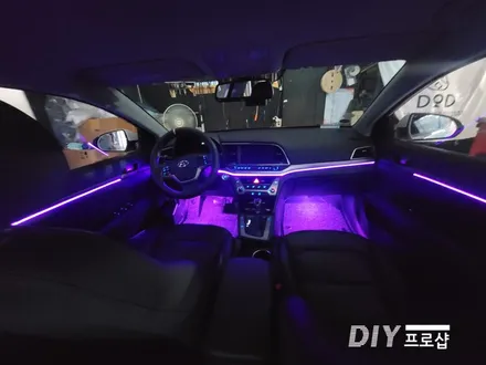 아반떼 AD 엠비언트 라이트 무드등 풋등 시공 대구 다이프로샵 부산 울산 대전 경북 경남 / 대구 남산동