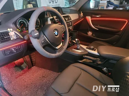 BMW F20 1시리즈 엠비언트 라이트 무드등 풋등 시공 대구 다이프로샵 울산 대전 경북 경남 부산 / 대구 남산동
