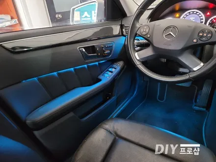 벤츠 W212 DMX엠비언트 라이트 무드등 풋등 시공 대구 다이프로샵 울산 대전 경북 경남 부산 / 대구 남산동