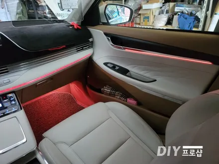 더뉴그랜저 순정연동 DMX엠비언트 라이트 무드등 풋등 시공 대구 다이프로샵 경남 부산 울산 대전 경북 / 대구 남산동