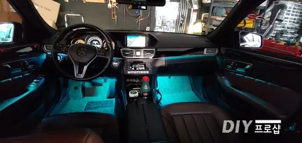벤츠 W212 E300 E220 E클래스 스마트 엠비언트라이트 업그레이드 (대구LED튜닝 대구LED수리 ) / 대구 남산동