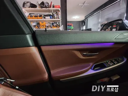 BMW F12 F13 6시리즈 650D 엠비언트 라이트 무드등 업그레이드 및 시공 대구 DIY 프로샵 / 대구 남산동