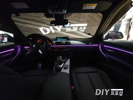 BMW F30 320D RGB 엠비언트 라이트 무드등 시공 대구 DIY 프로샵 / 대구 남산동