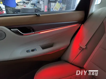 더뉴 그랜저 엠비언트 라이트 풋등 시공 / 대구 남산동