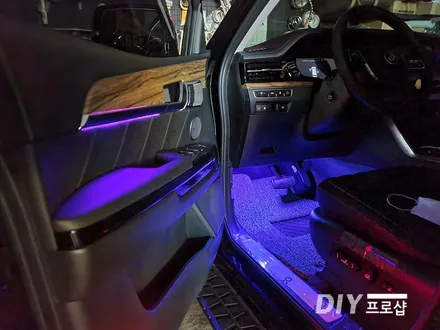 모하비 더마스터 순정 엠비언트 라이트 무드등 풋등 시공 대구 다이프로샵 / 대구 남산동