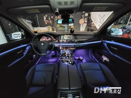 BMW F10 520D DMX엠비언트 라이트 무드등 풋등 시공 대구 다이프로샵 경북 경남 부산 울산 대전 / 대구 남산동