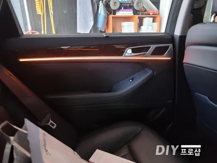 제네시스 DH G80 DMX엠비언트 라이트 무드등 풋등 교체시공 대구 다이프로샵 대전 경북 경남 부산 울산 / 대구 남산동