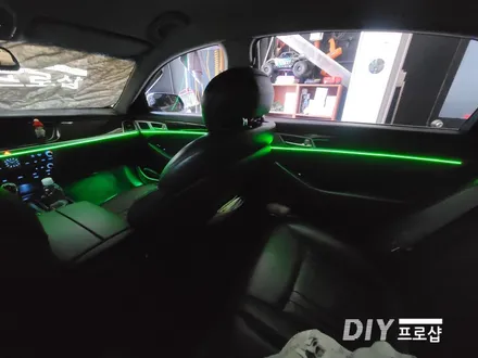 제네시스 DH G80 DMX엠비언트 라이트 무드등 풋등 시공 대구 다이프로샵 울산 대전 경북 경남 부산 / 대구 남산동